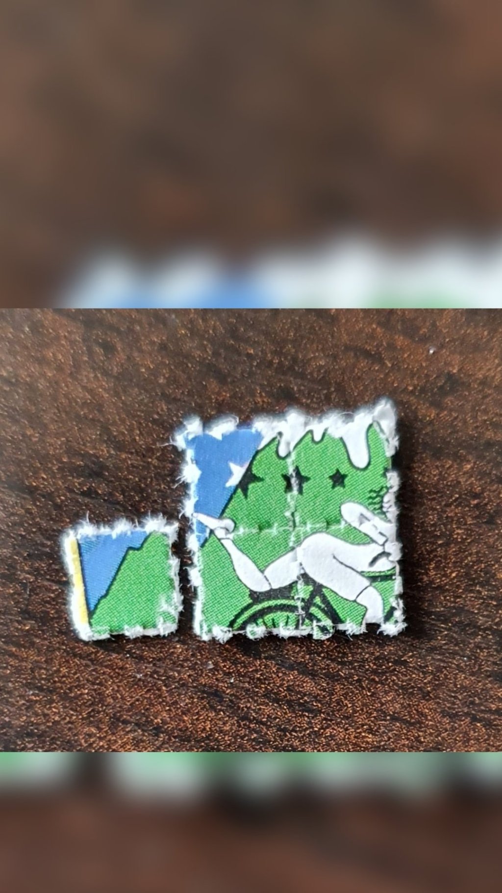 I recently learnt about ‘Bicycle Day’.. I thought I recognised the picture.. it’s on the acid tabs I currently have&nbsp;🤣