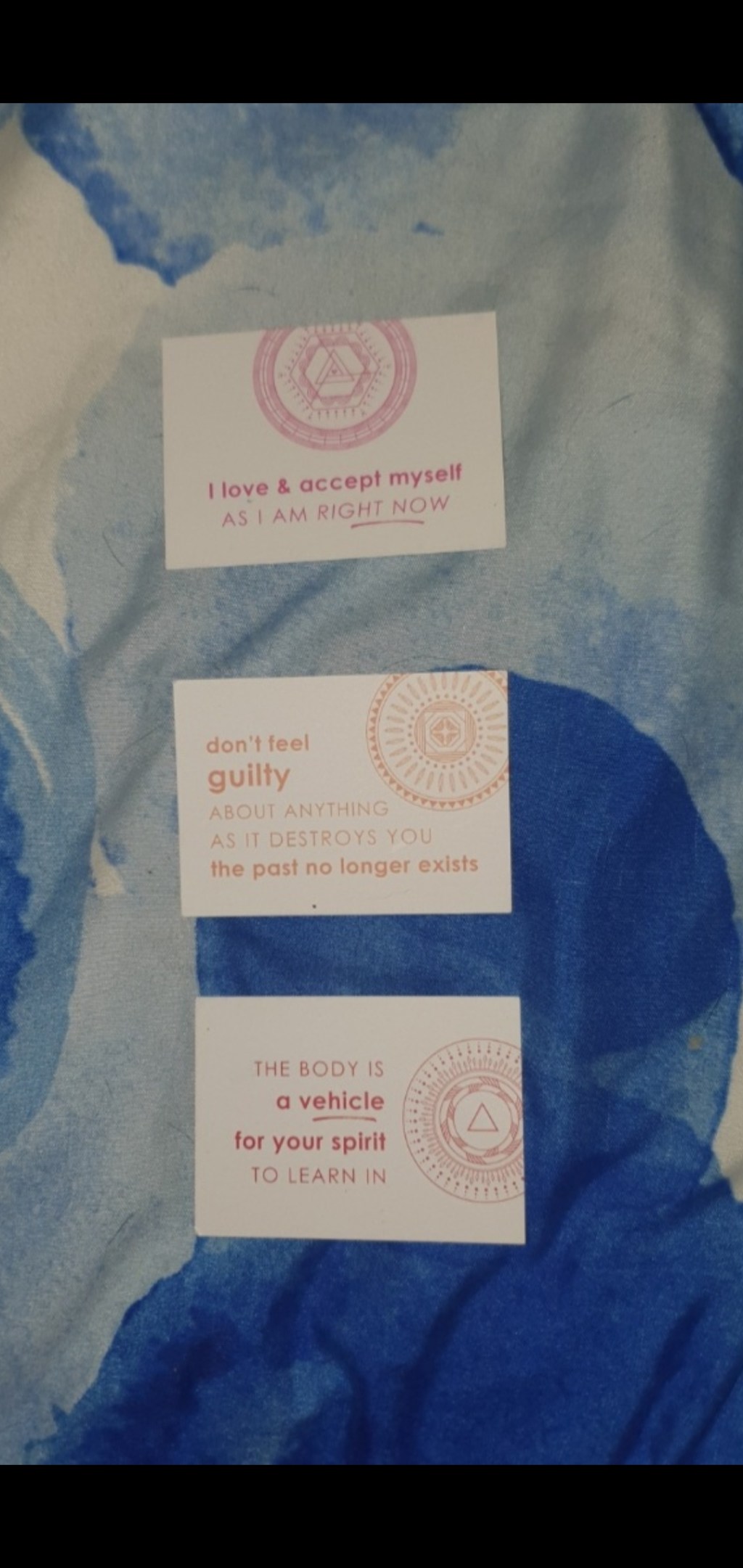 These cards literally fell out of the deck as I was shuffling ๐๐