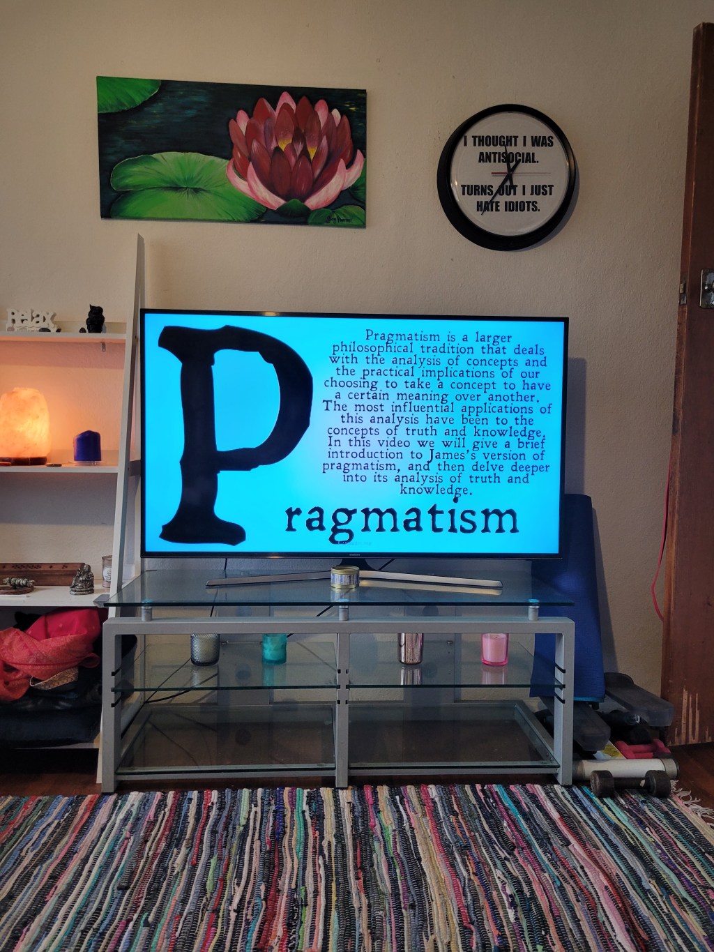 I now definitely see why people have been telling me to use YouTube to help easily understand confusing things.. like my philosophy essay&nbsp;😅