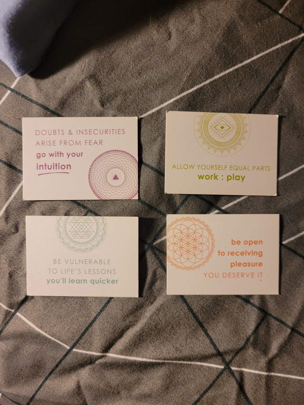 I was drawn to pull cards just&nbsp;then…