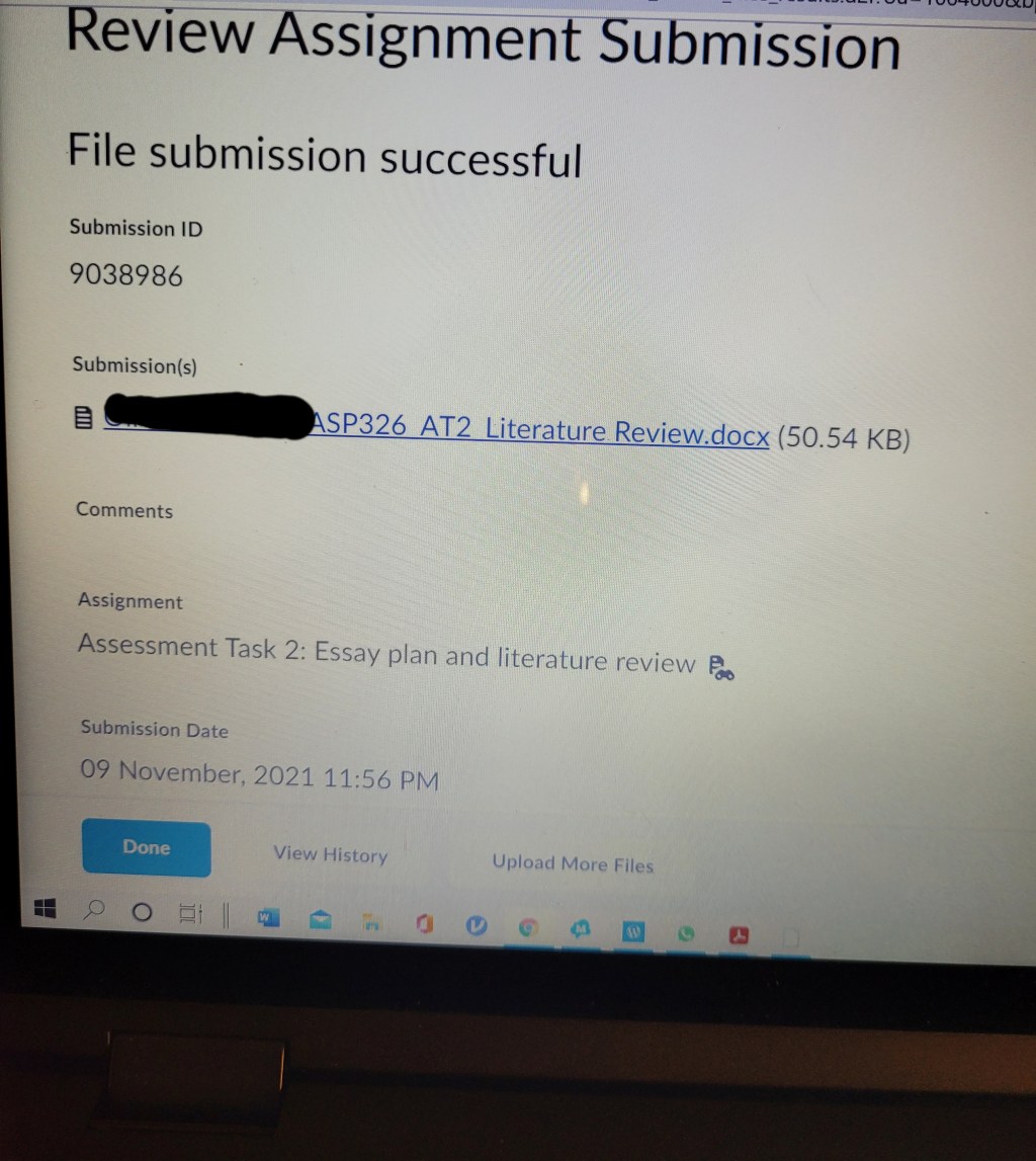 Submitted with 3 minutes to spare….