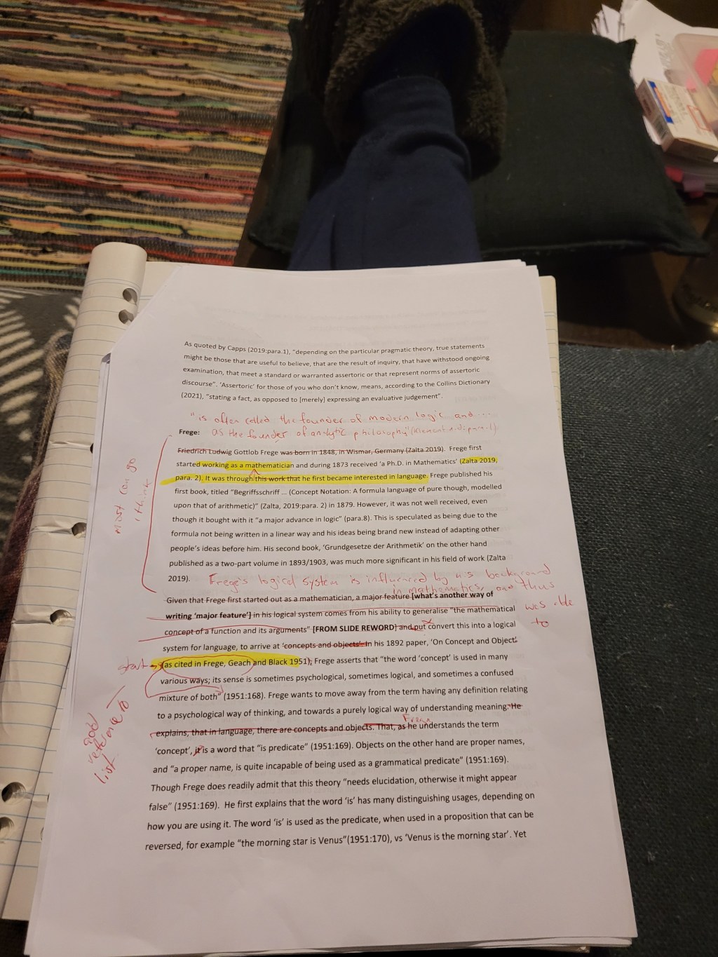 The fun job of editing, streamlining and cutting words from what I have written for my essay so&nbsp;far..