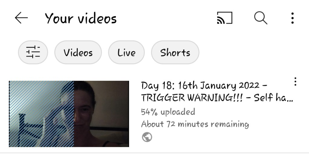 Fucking sick of how long it takes to upload a video at my house!&nbsp;🤬