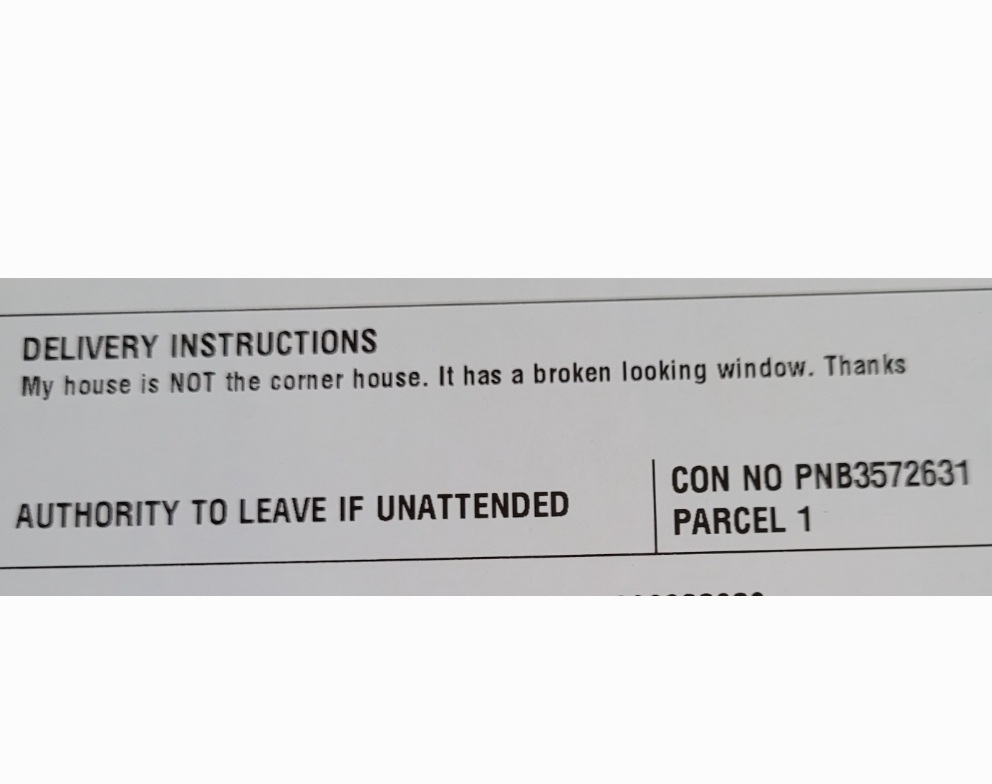 Directly across from my home, the neighbours have the same number but different&nbsp;street…
