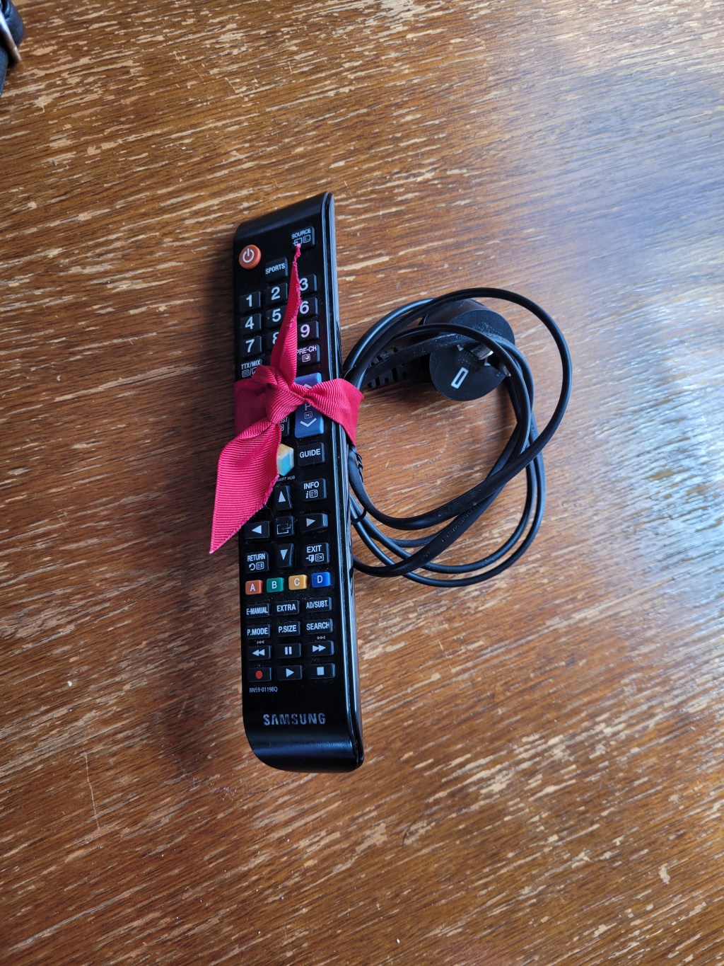 No more TV! The power cord and remote are now with my neighbour across the road&nbsp;😅