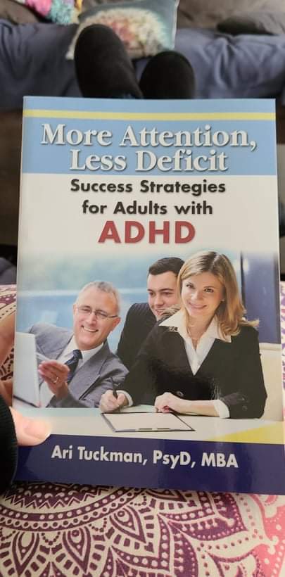 My book on ADHD strategies has finally arrived! 🙌&nbsp;🥰🥳