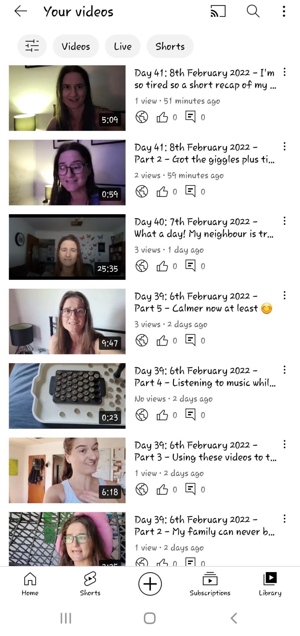 I am feeling so proud! 😁 41 days of daily videos made&nbsp;🥳