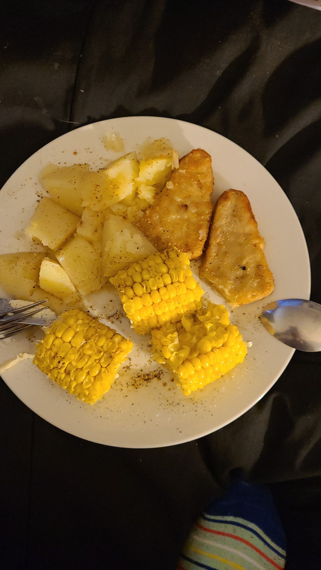 I forgot the peas&nbsp;🤦‍♀️