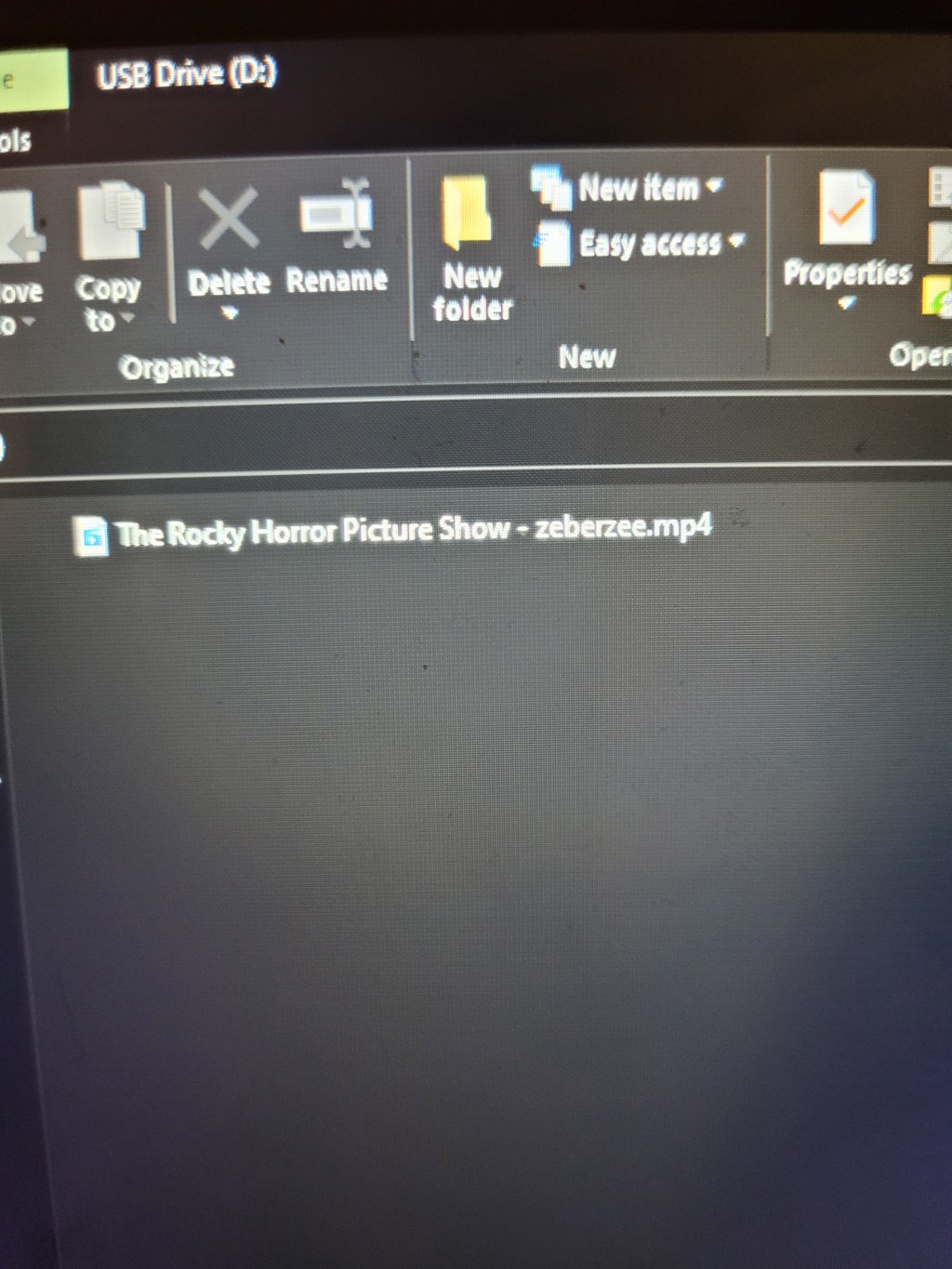 The only thing saved on the USB&nbsp;😆😂