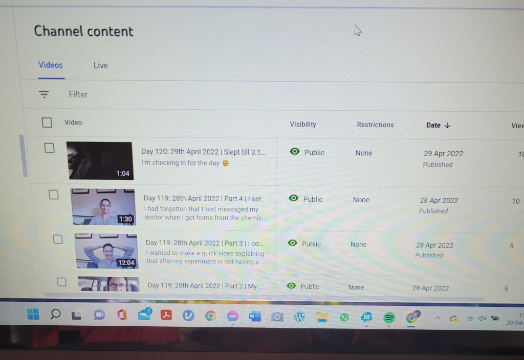 It appears I have messed up the last few video&nbsp;dates🤦‍♀️😆