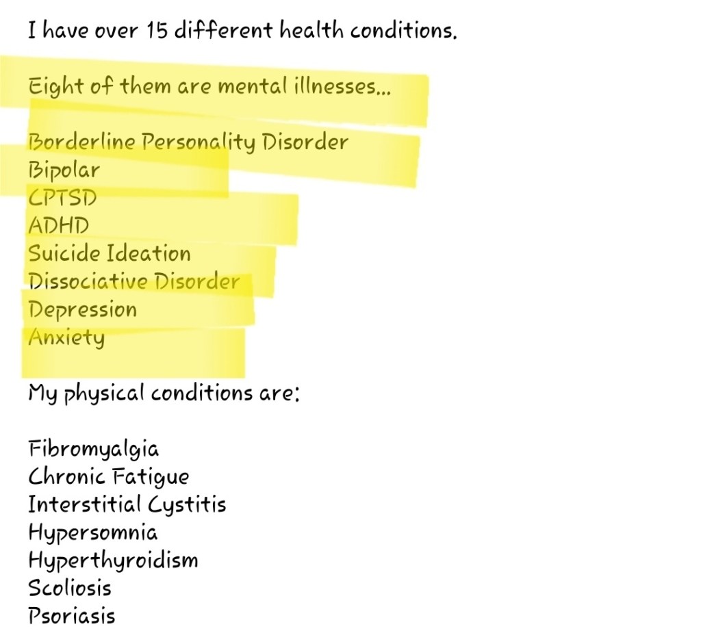 It’s no wonder I have down days where I feel sad&nbsp;😔