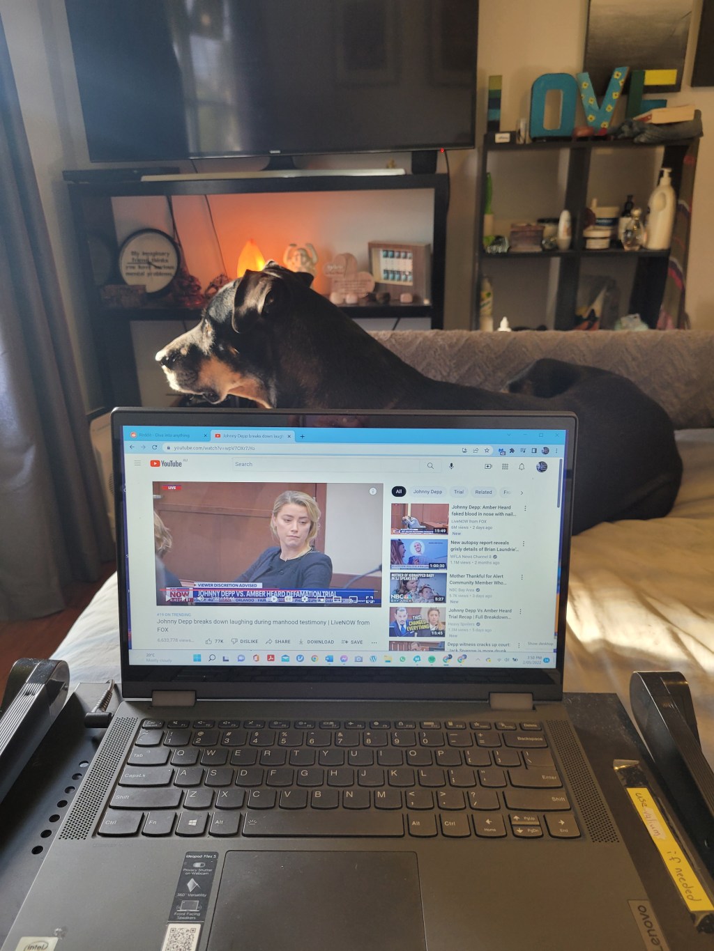 The Johnny Depp vs Amber Heard is quite funny to watch&nbsp;😆