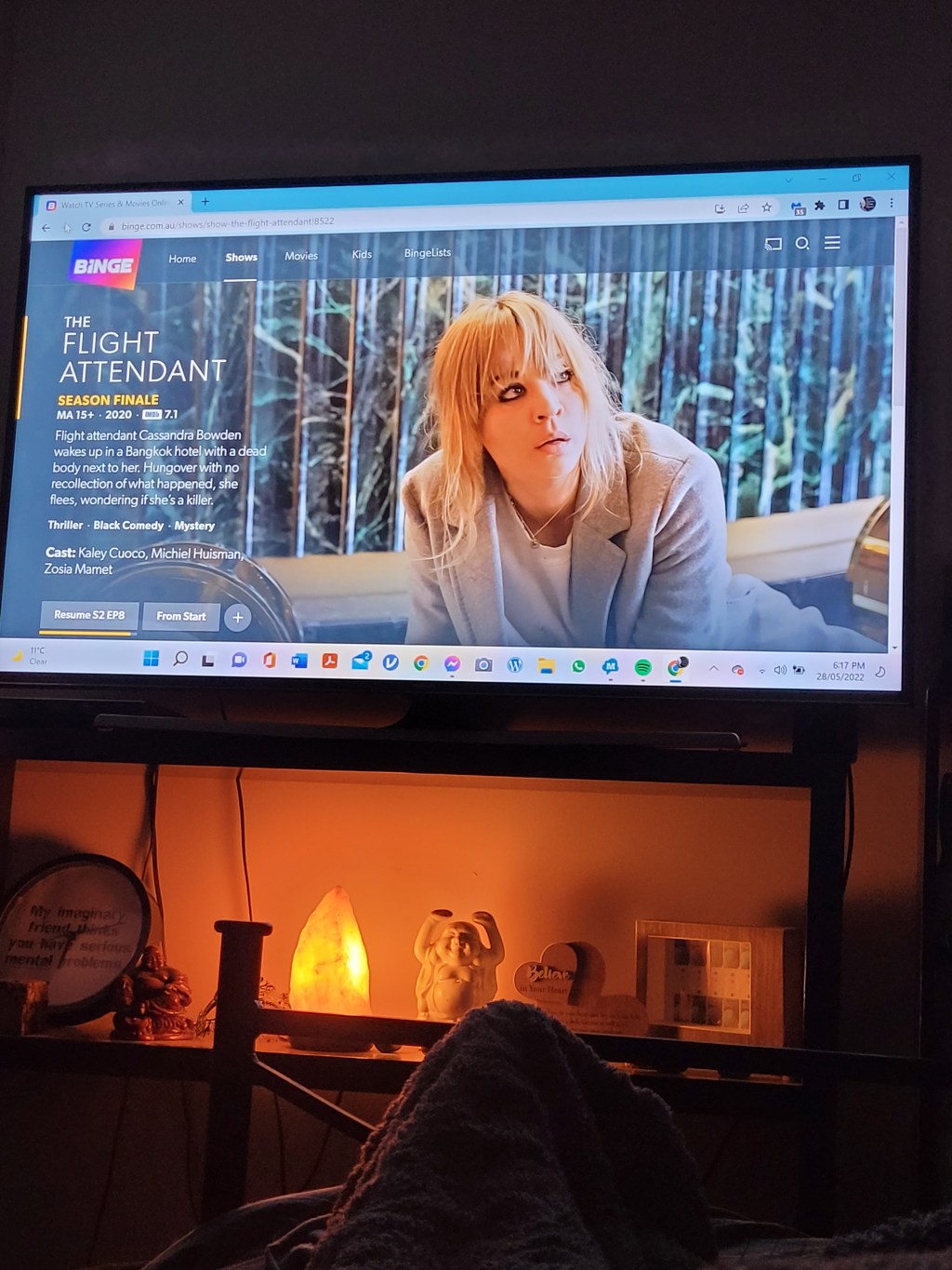 Just finished watching The Flight Attendant Season Two and it was really&nbsp;good!!!😁😃