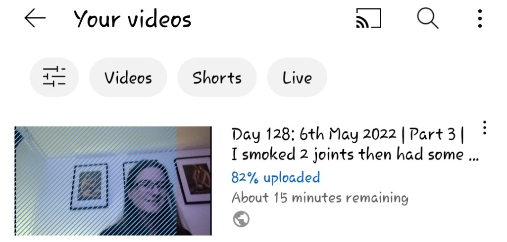 I’m paying so much for fast internet yet my lasted video is still uploading!&nbsp;😄