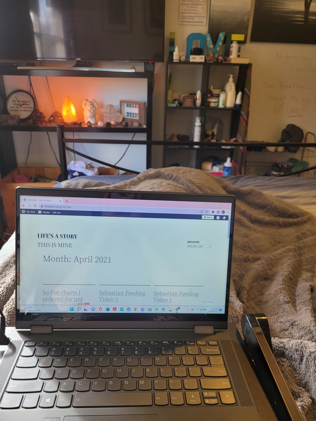 I feel nice, calm and at ease&nbsp;😌