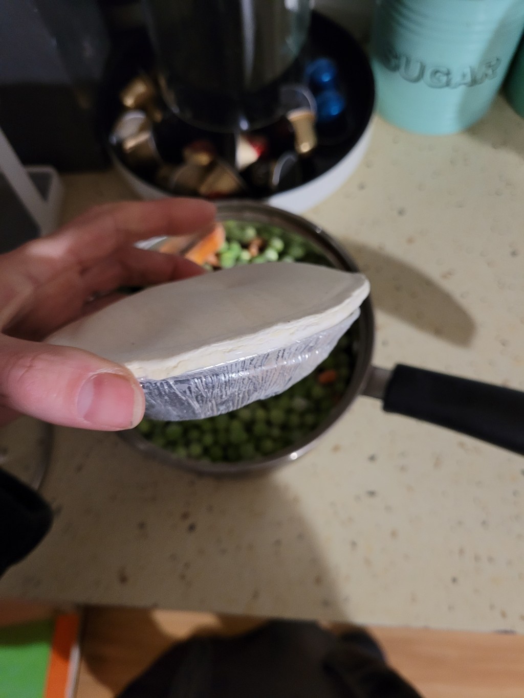 As soon as I was done talking to all of you and trying on clothes, I turned off the music and put Friends I, while me food&nbsp;cooks…