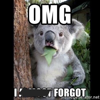 Huh, I think the penny just&nbsp;dropped