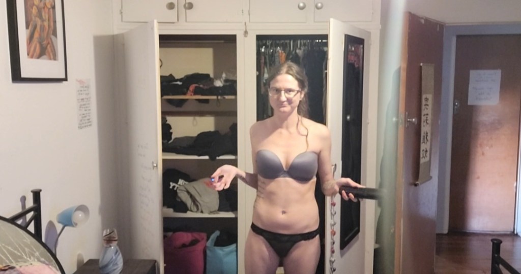 Day 181: 28th June 2022 | Part 5 | 2 hours in G-string and strapless  bra trying on clothes&nbsp;😝😉😂