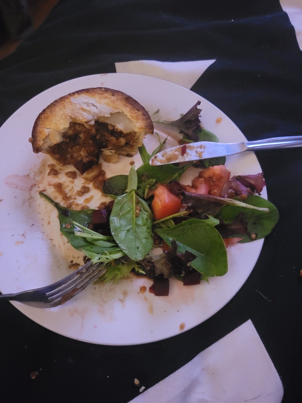 Struggling to get through dinner.. Not feeling the greatest&nbsp;😟