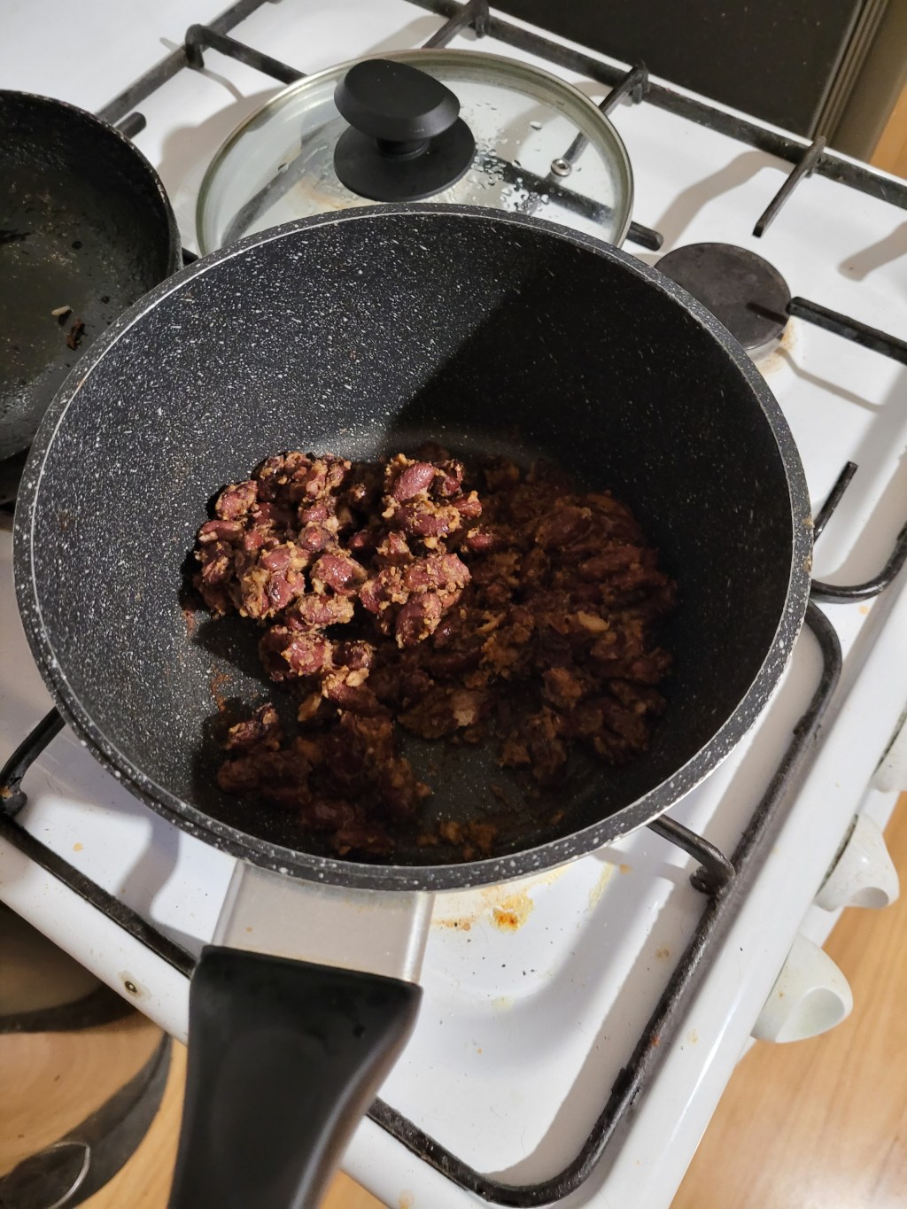 Oh no, I burnt part of my dinner&nbsp;😅