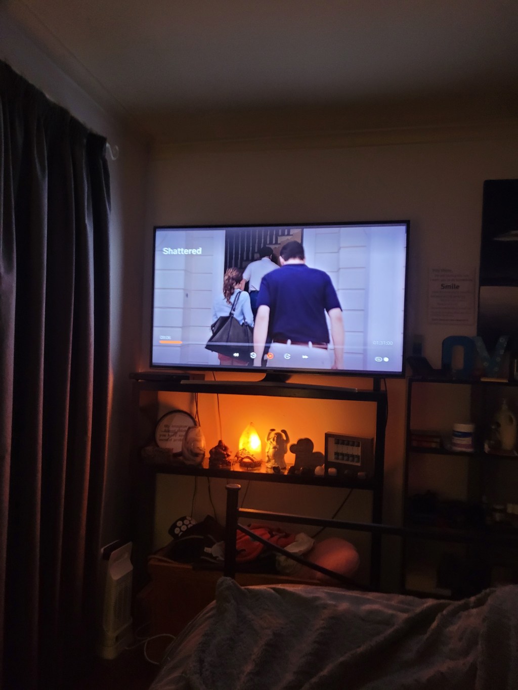 Dinner and a movie in bed&nbsp;☺