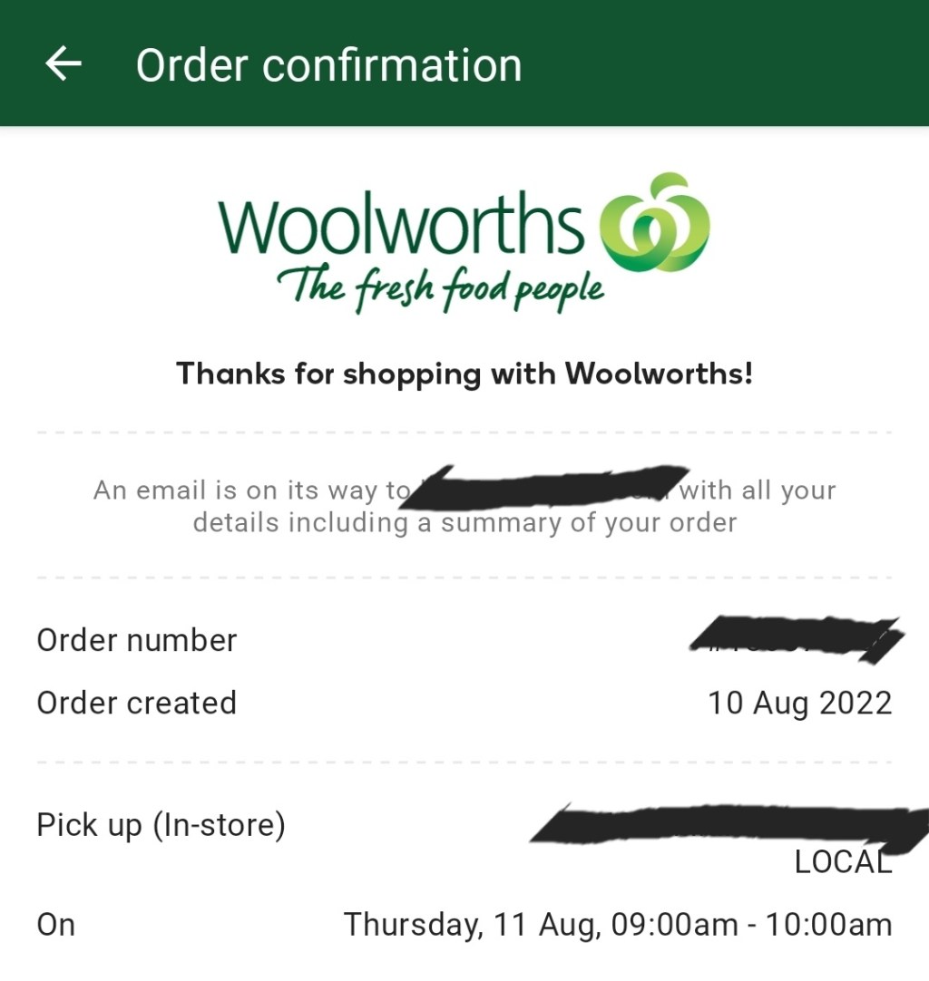 Finally my groceries are done! Now it’s time to sleep&nbsp;😴