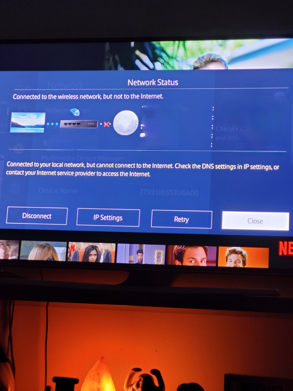 Already having problems with the Internet&nbsp;😟