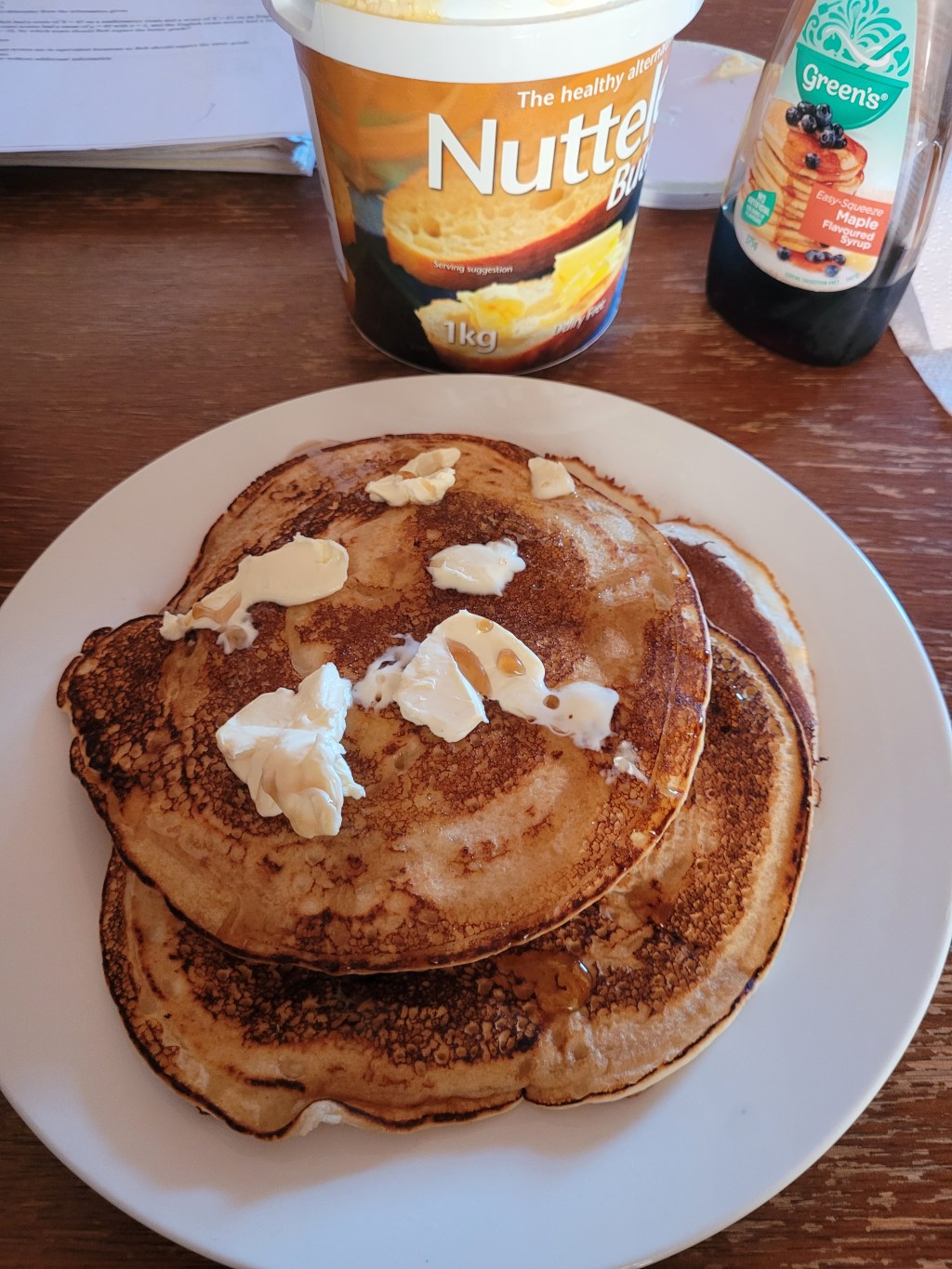 So yummy! Pancakes for dinner&nbsp;😋