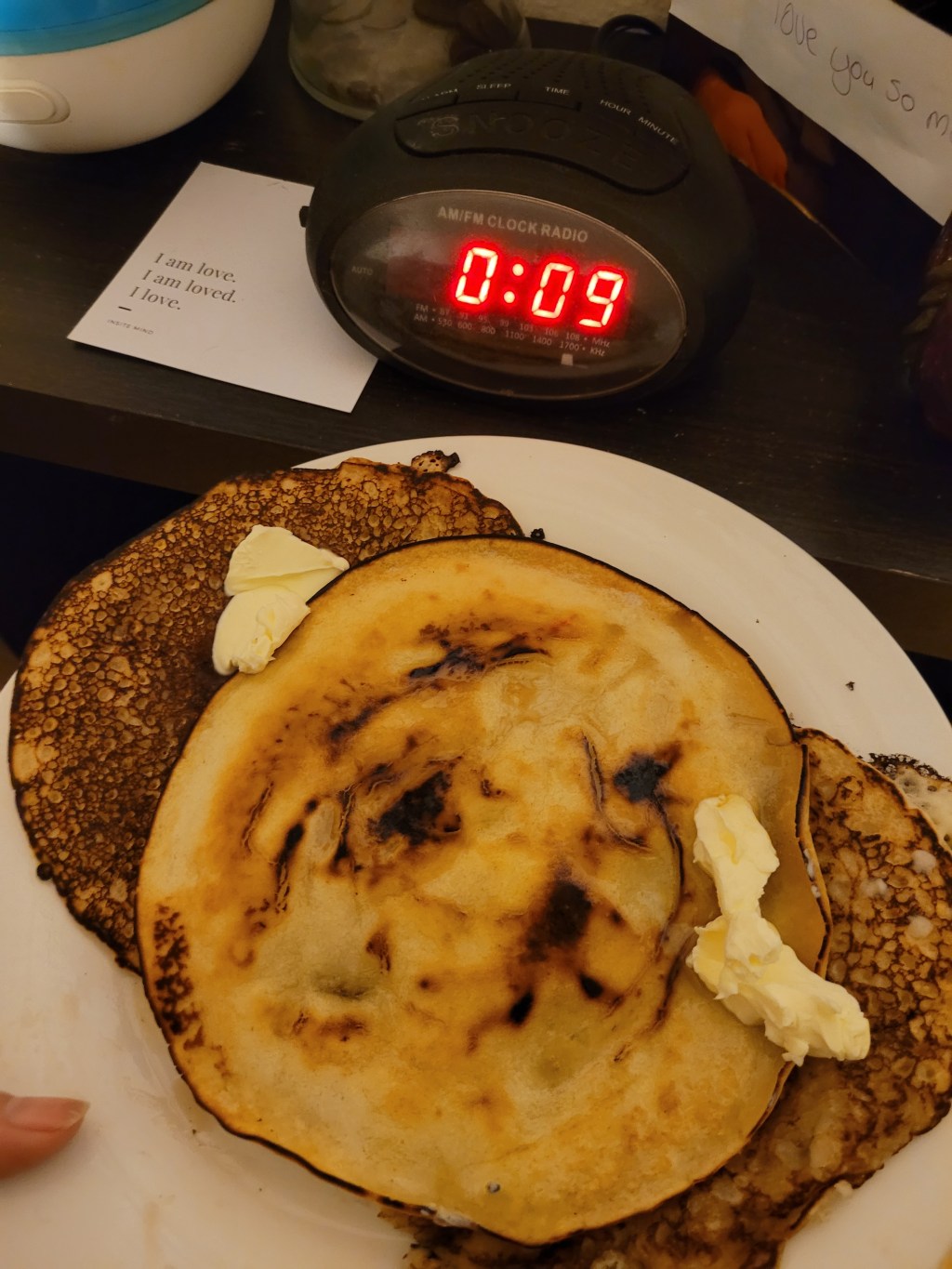 Pancakes at midnight&nbsp;😋😆