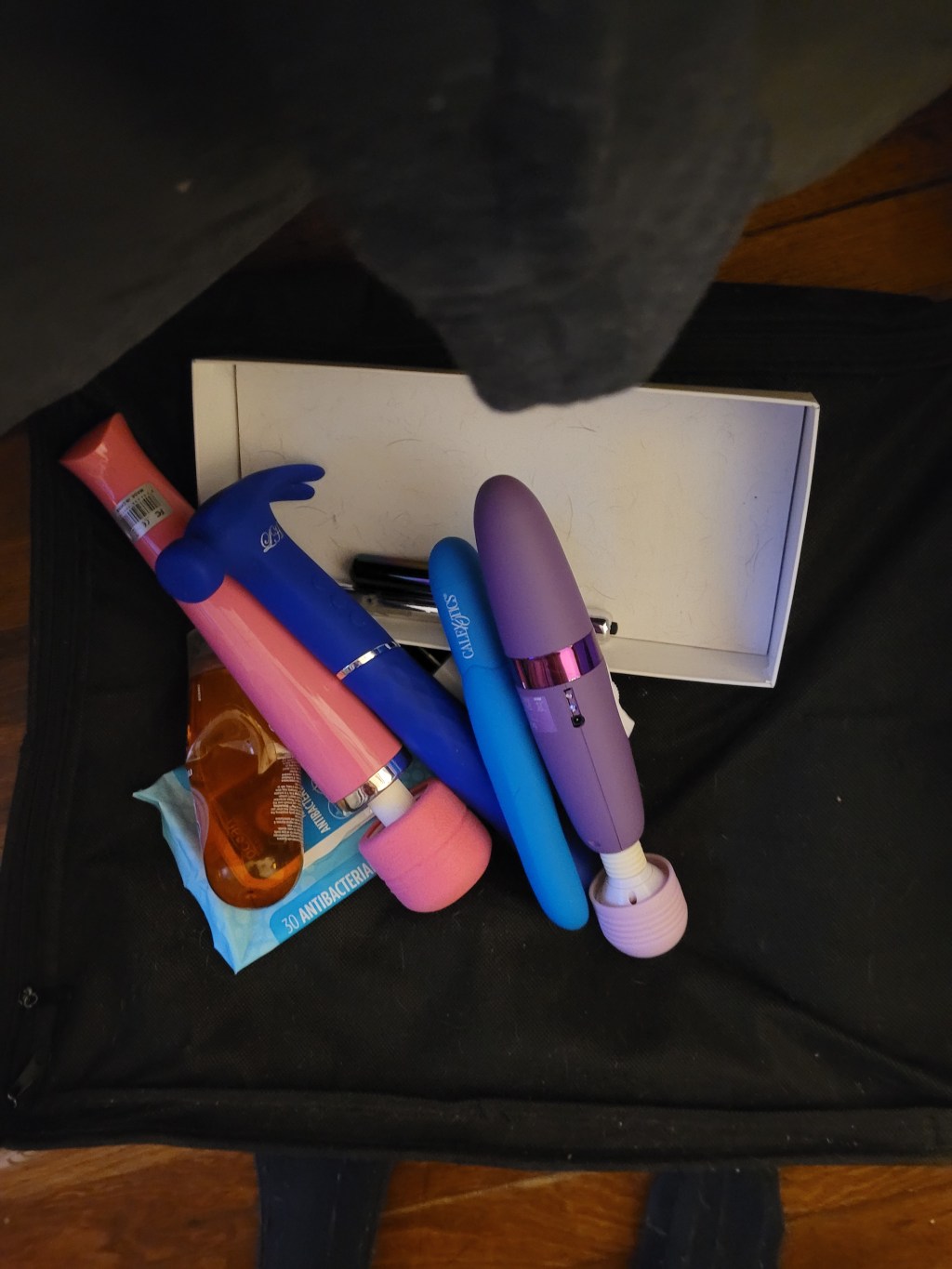 OMG I totally forgot these are on top of my sex box&nbsp;🤣