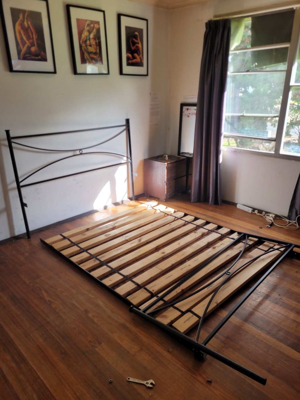 Day 495: 5th May 2023 | I am taking apart my old bed and exhausted already&nbsp;😅